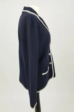 MILANO Italy Cardigan - Gr. L / 80% Lammwolle, 20% Nylon - Bild 2