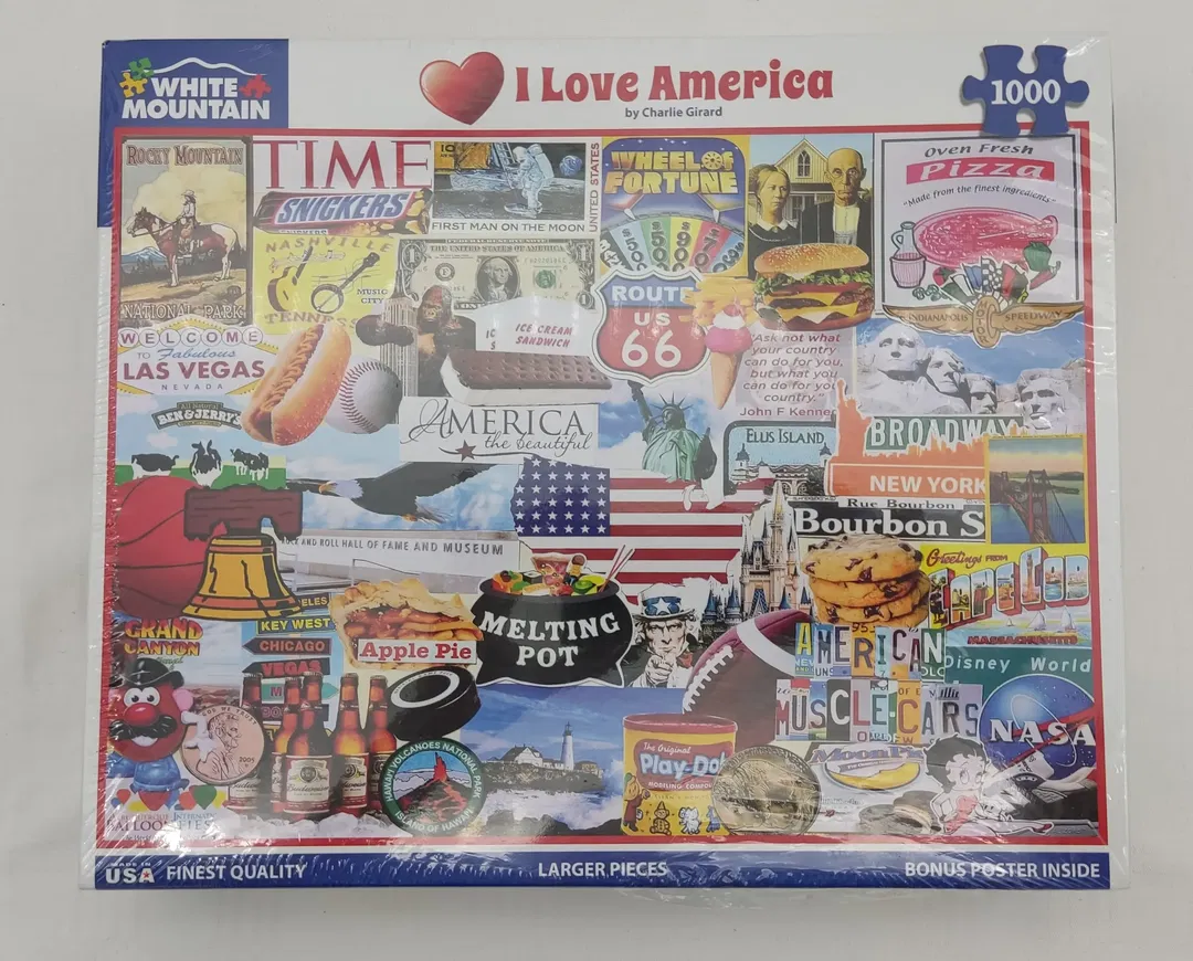 White Mountain - Puzzle - I Love America - Bild 4