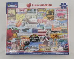 White Mountain - Puzzle - I Love America - Bild 1