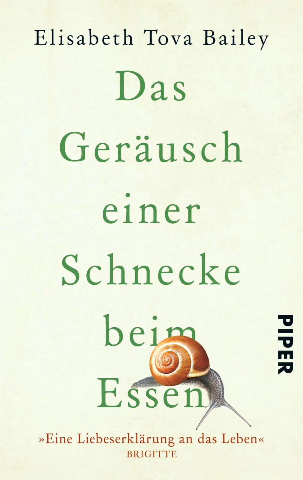 Das Geräusch einer Schnecke beim Essen - Elisabeth Tova Bailey – Bild 1