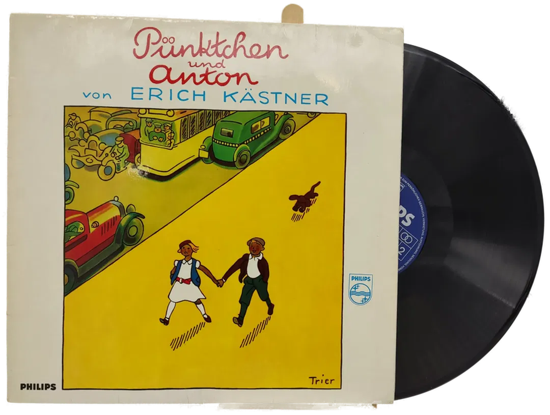 LP - Pünktchen und Anton von Erich Kästner, Vinyl - Bild 1