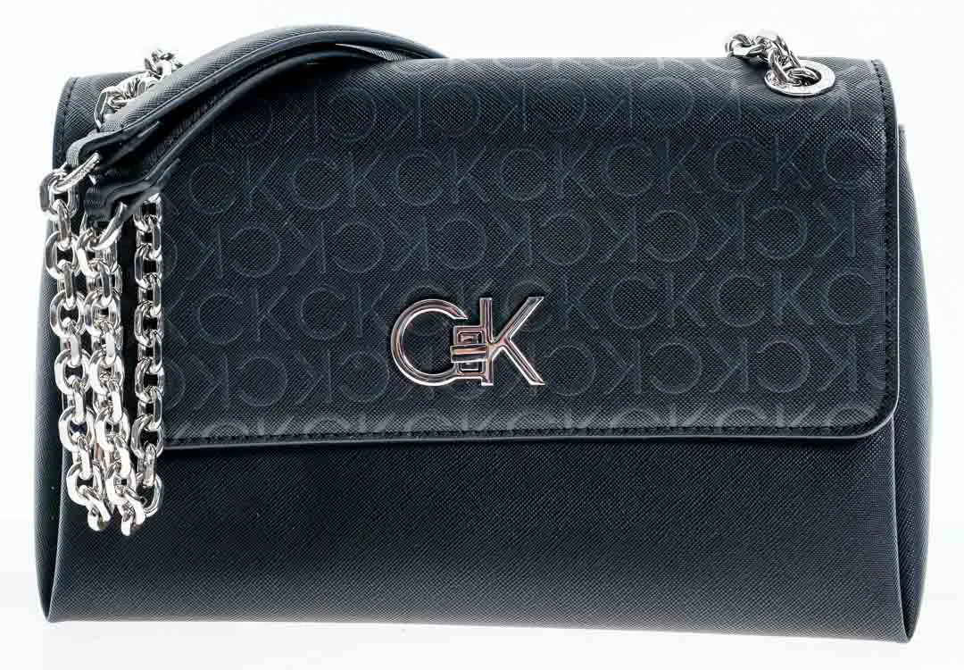 Calvin Klein RE-LOCK Schultertasche schwarz – Bild 2