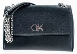 Calvin Klein RE-LOCK Schultertasche schwarz - Bild 2