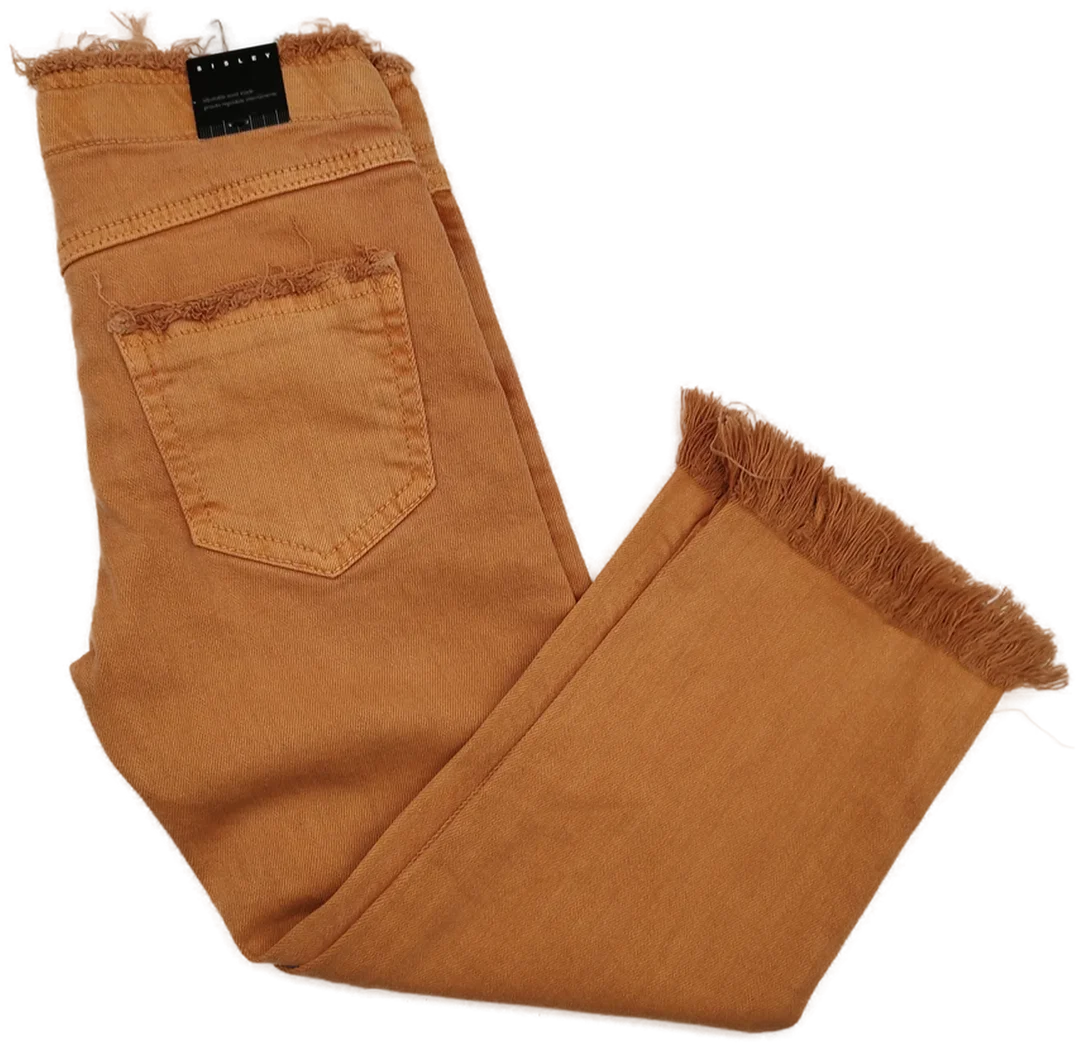 Orange Sisley Kinderhosen - Gr. 120cm / 98% Baumwolle - Bild 4