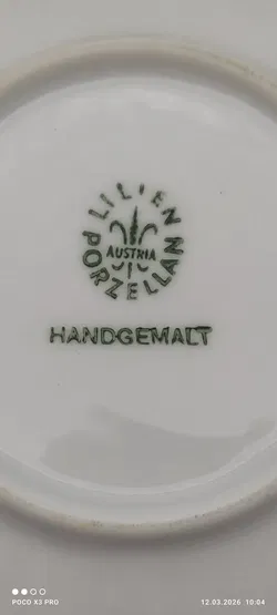 Lilien Porzellan Mocca-Untersetzer 6er | Sammlerstück - Bild 10