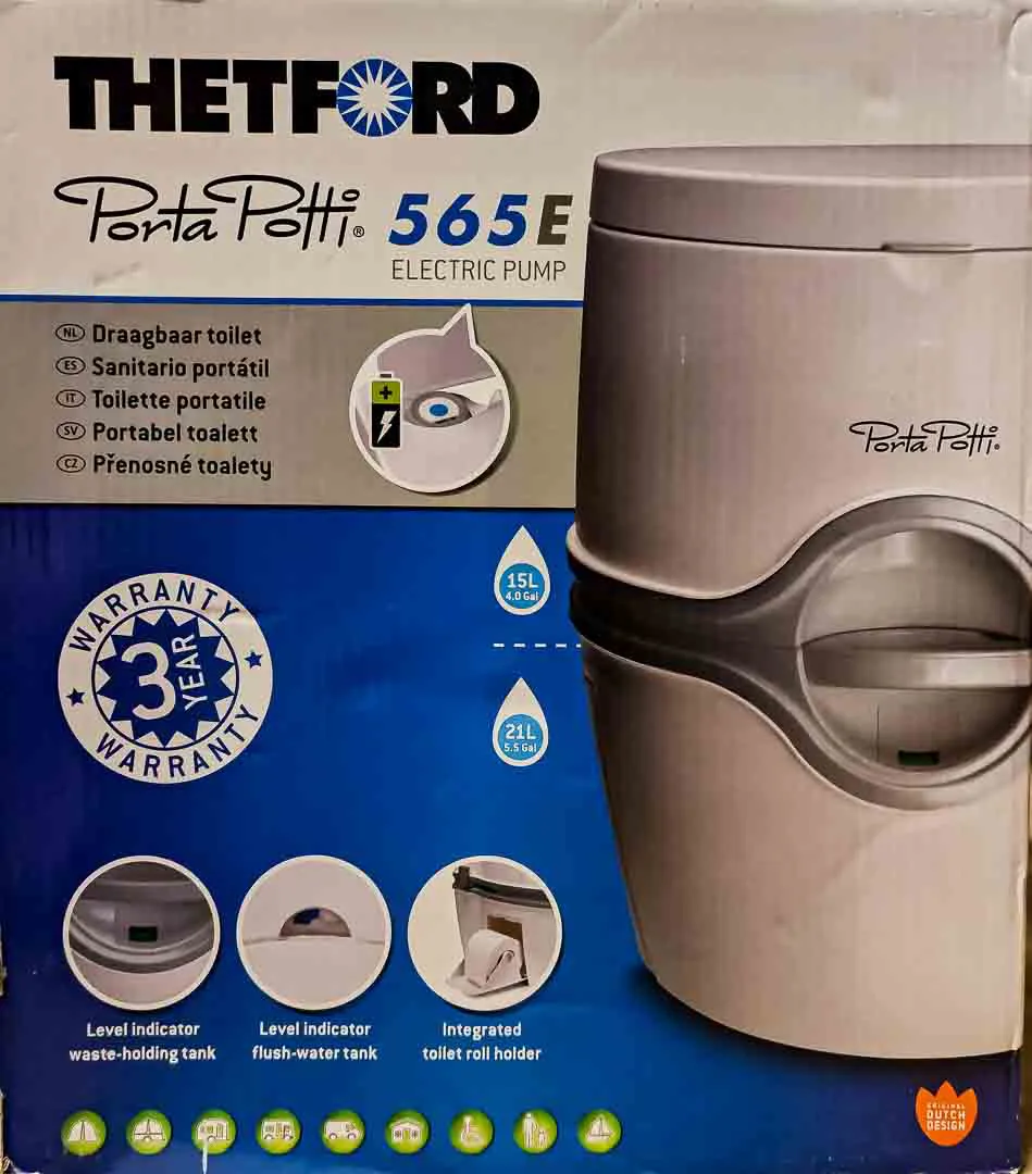 Thetford Porta Potti 565E Excellence Campingtoilette OVP Plastik WC - Bild 4