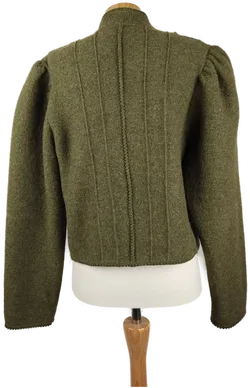 Huber Strickmoden Damen-Trachtenjacke grün - XXXL/46 - Bild 2