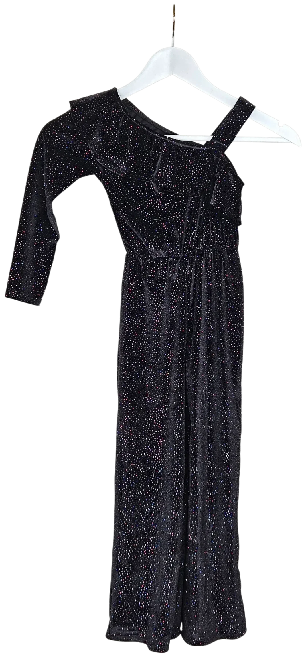 ZARA Kinder Jumpsuit, schwarz - Gr. 122 – Bild 1