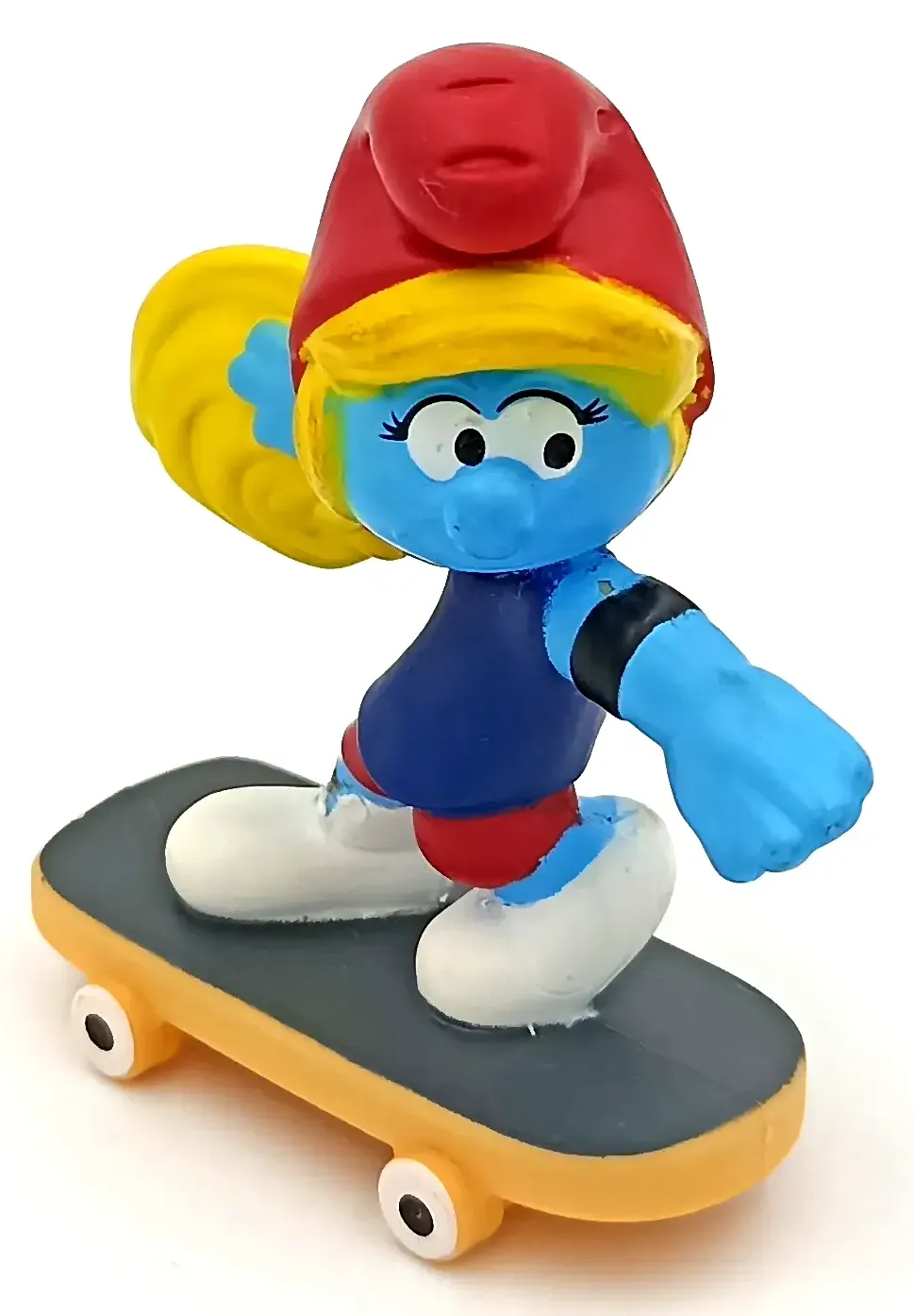 Schleich Peyo Schlümpfe Olympische Spiele - Schlumpfine mit Skateboard - Bild 4