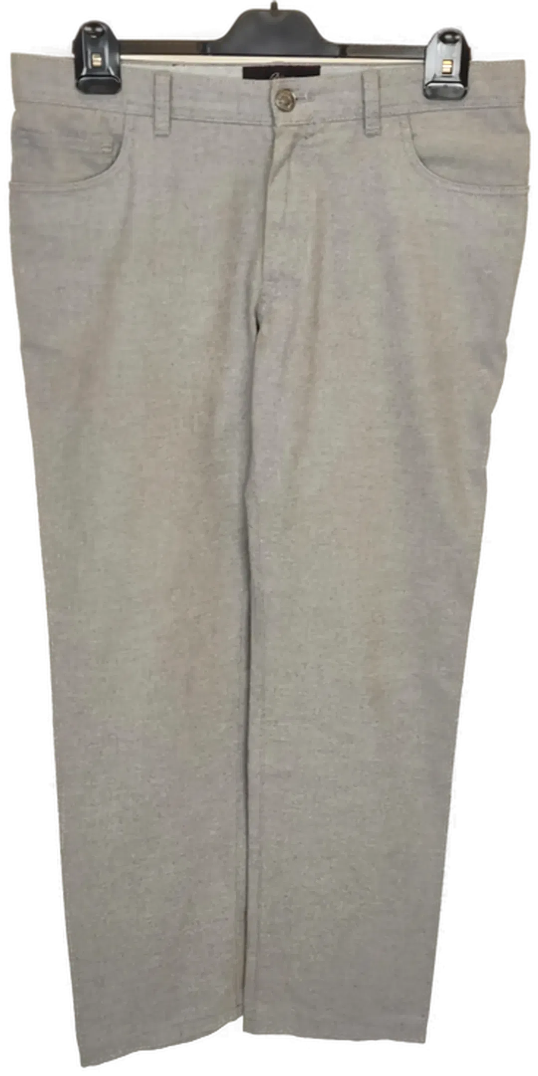 Brioni Herren Hose grau Gr. 36 - Bild 4