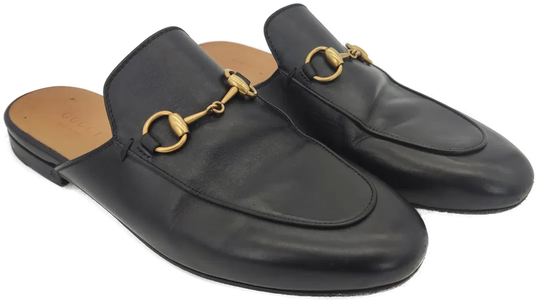 Gucci Damen Princetown Pantoletten Leder - Gr. EU 36 - Bild 1