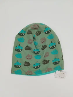 3er Set Jersey Mützen *handmade* Gr. 49/50 - Bild 2