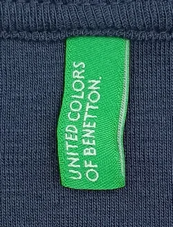 United Colors of Benetton Kindershirt dunkelblau Gr. XL/EG - Bild 3