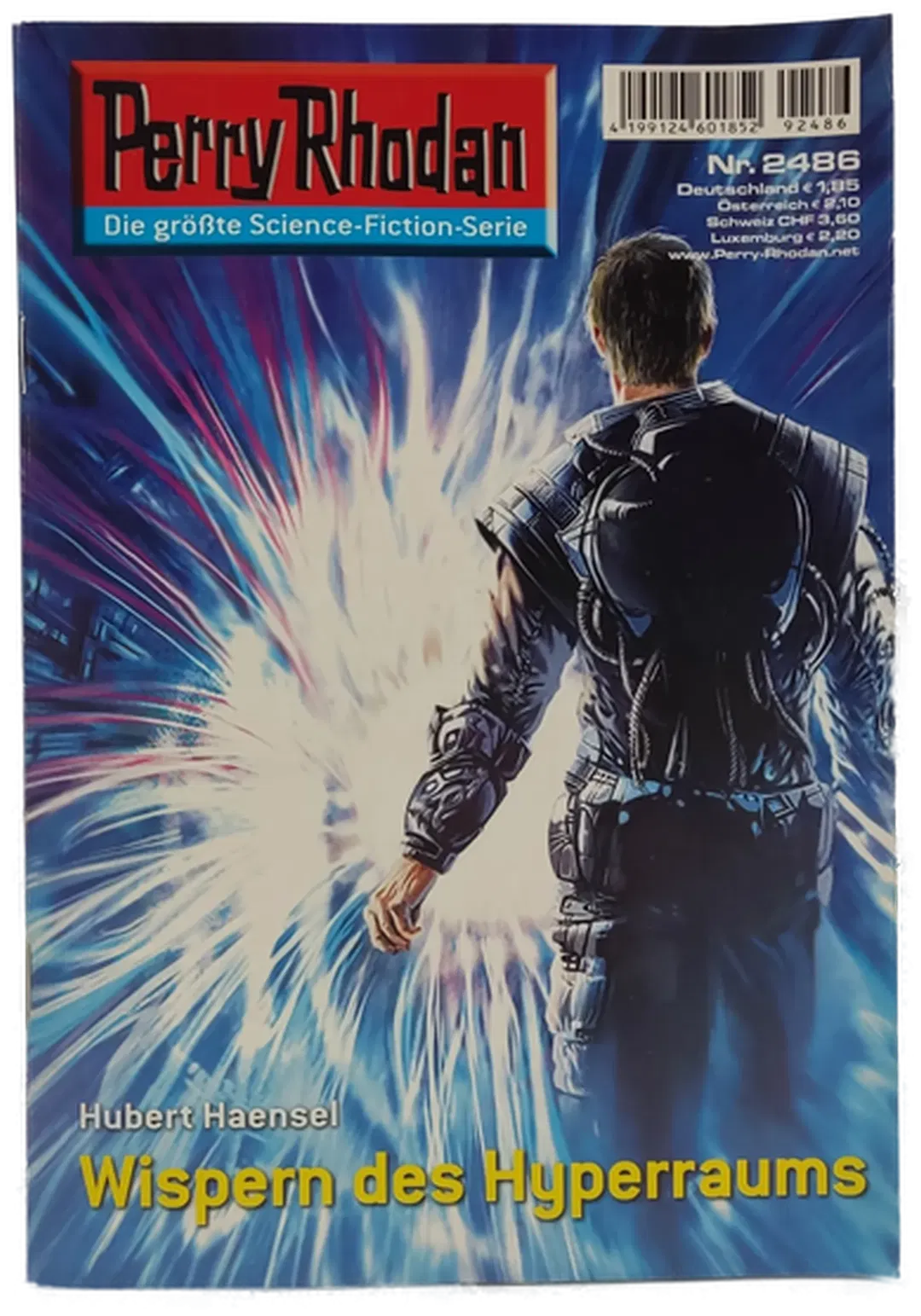 Romanheft Perry Rhodan Wispern der Hyperraums Erstauflage Nr. 2486 - Bild 2