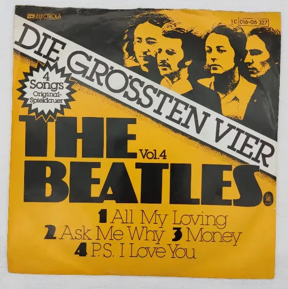 Single Langspielplatte - The Beatles - Die Größten Vier - Bild 2