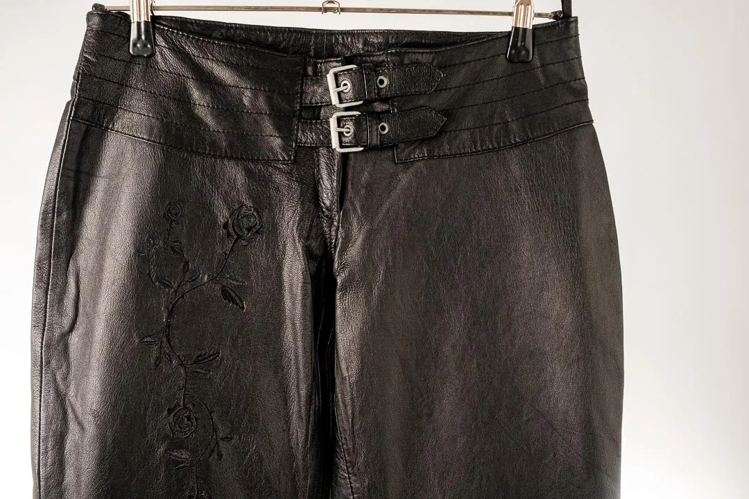 Highway 1 "Rose Edition" Damenechtlederhose Gr. 42 – Bild 2
