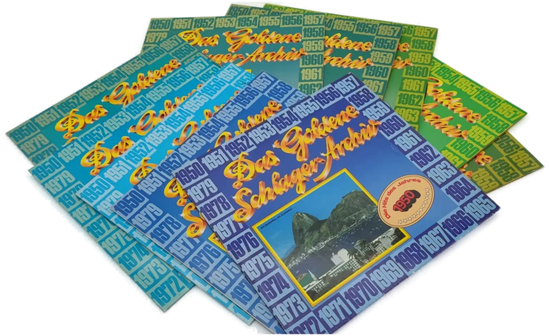 LP Vinyl "Das goldene Schlager Archiv" (Box mit 10 LPs) – Bild 2