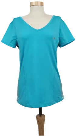 Adidas Damen Shirt türkis Gr.42 - Bild 1