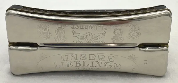 Mundharmonika - M. Hohner "Unsere Lieblinge" 7331/80 M C/G – Bild 4