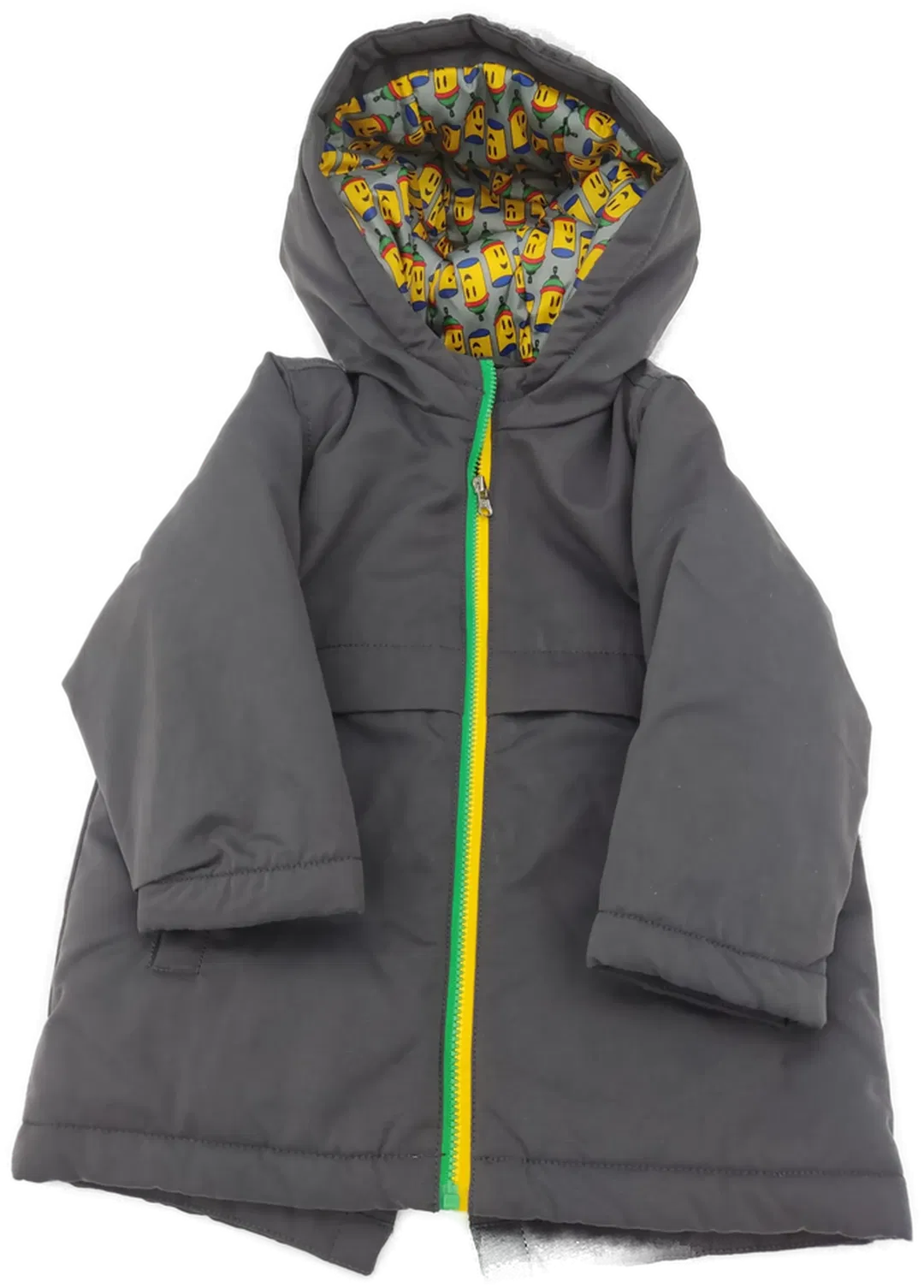 United colors of Benetton Kinder Jacke grau Gr. 82 cm ( 12/18 Monate) - Bild 4