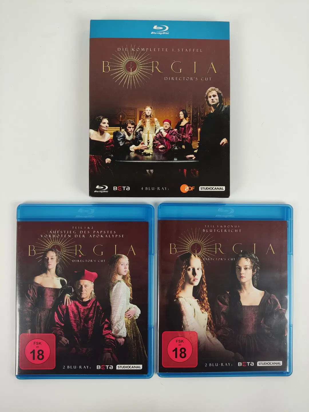 Blu-ray Borgia - komplette 1. Staffel (Director's Cut) - Bild 1