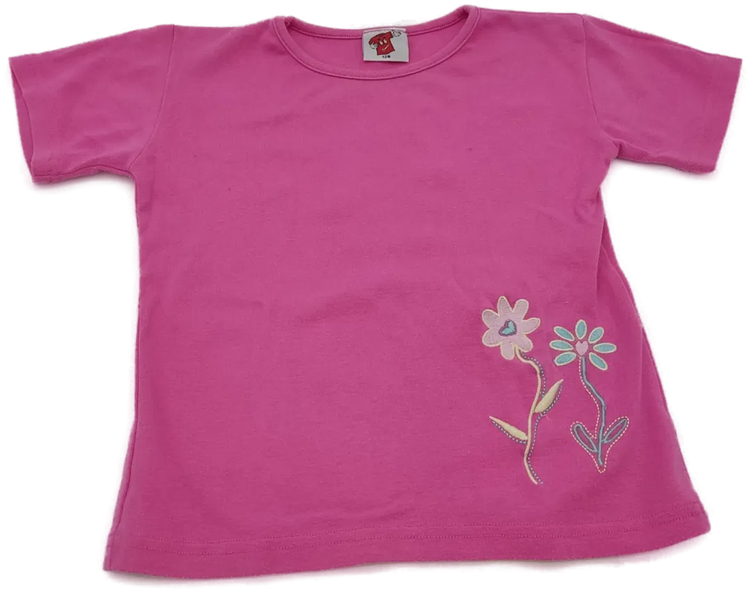 Okay Mädchenkurzarm T-Shirt rosa - 128 - Bild 1