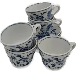 Blue Danube Zwiebelmuster Geschirr Set Vintage - Bild 3