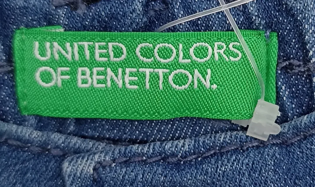 United Colors of Benetton Kinderjeans blau Gr. 104 – Bild 3