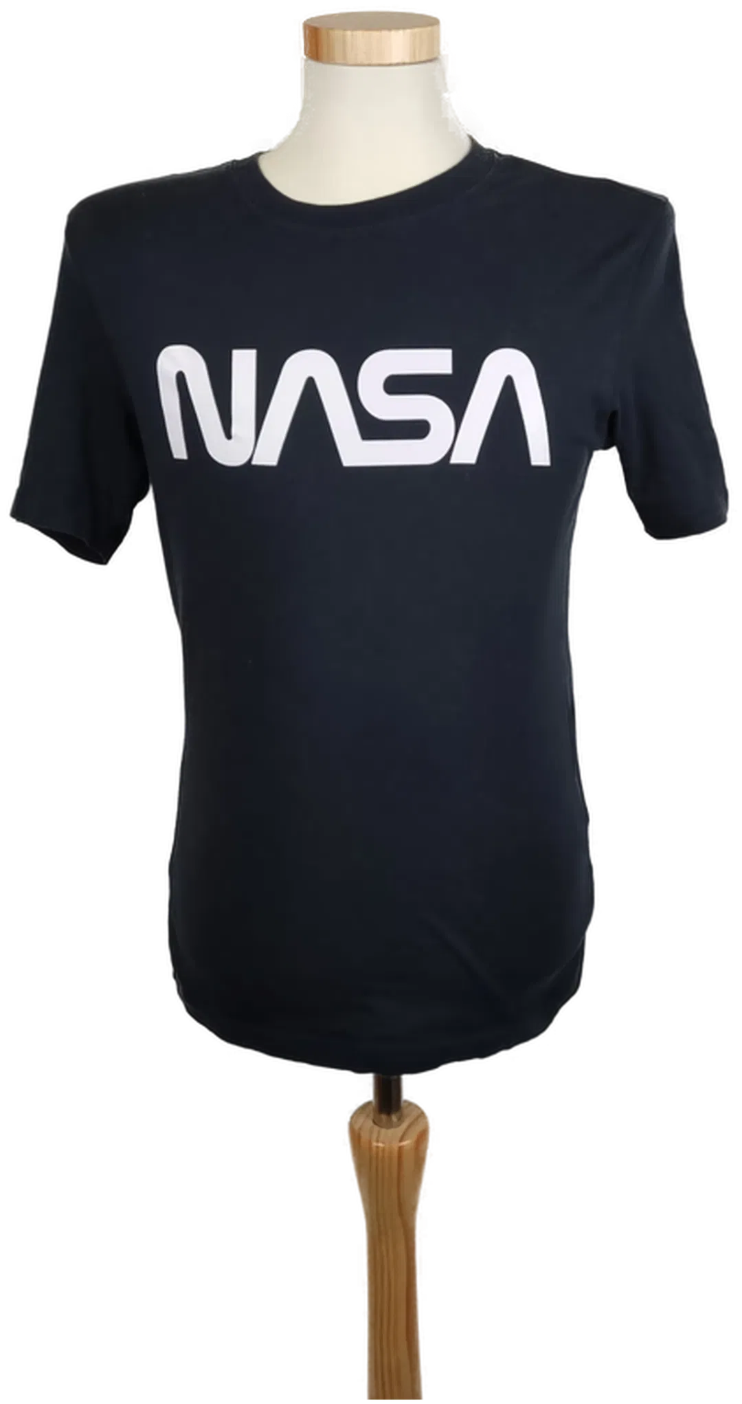 H&M Herren T-Shirt Blau Gr. S - Bild 4