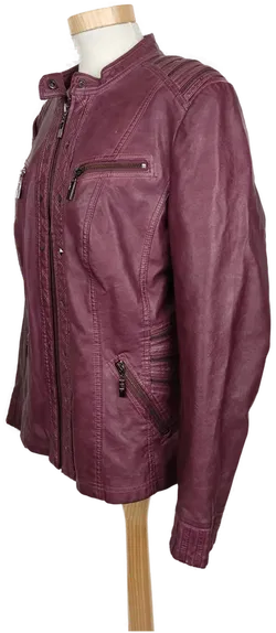 Canda Premium Damen Lederjacke violett - XL/42 - Bild 4