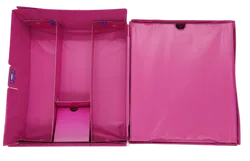 Mattel Vintage 1991 Barbie Puppenkoffer / Fashion Trunk in pink - Bild 7