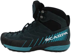 Berg und Gelände Schuh Scarpa Mescalito Mid GTX – Gr. 42, Ottanio/Lake Blue, Vibram, Originalkarton - Bild 3