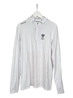 ERIMA Herren Sport Rolli Halfzip "Austria", weiß - Gr.XXL
