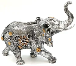 Steampunk Elefantenskulptur – Vorschau 4
