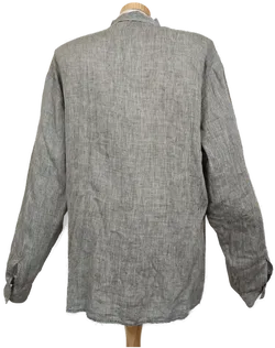 Versace Herren Hemd grau Gr. 52/XL vintage - Bild 4