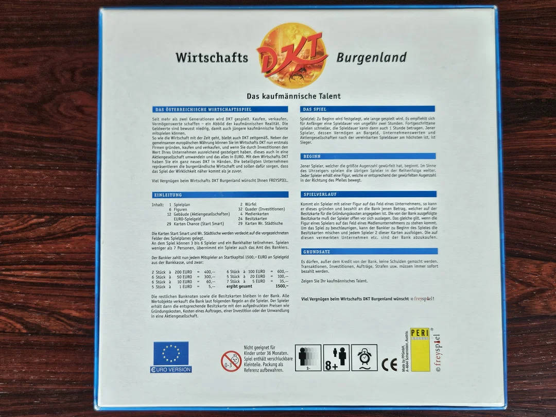 DKT Burgenland - Gesellschaftsspiel - Peri Spiele  – Bild 2