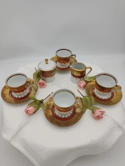 Bavaria Porzellan Kaffeeservice mit Schönheitsfehler | Vintage-Schatz – Vorschau 2