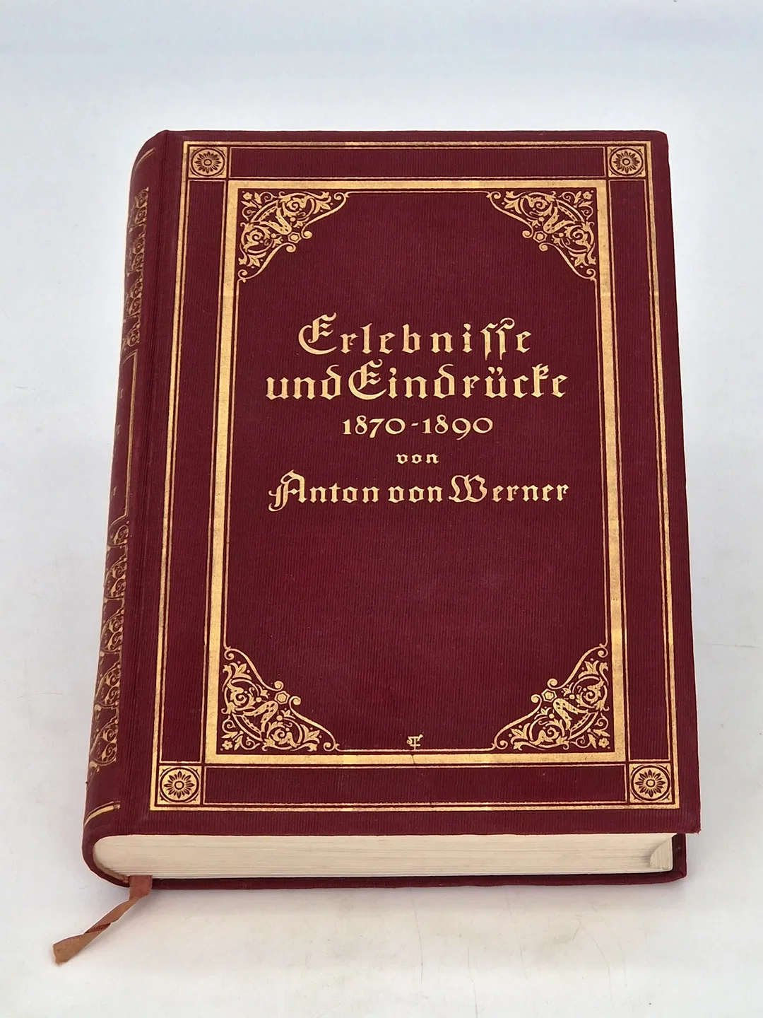 Erlebnisse und Eindrücke 1870-1890 von Anton von Werner - Ernst Siegfried Mittler und Sohn (Königliche Hofbuchhandlung) – Bild 2