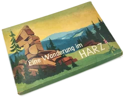 DDR Brettspiel "Eine Wanderung im Harz" um 1963