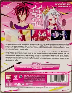 No Game No Life komplette Serie Limited Edition 3 Blu-rays limitiert - Bild 3