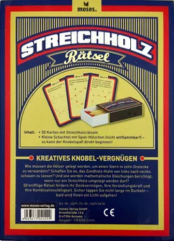 Streichholz Rätsel - 50 Knobeleien, Moses – Vorschau 2