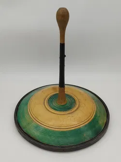 2 Stk. Vintage-Eisstöcke in Grün & Braun - Typ P - Bild 2