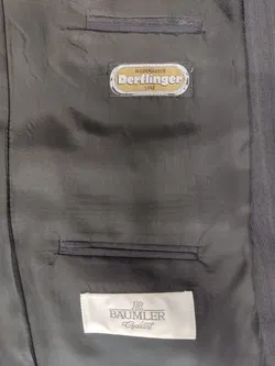 Herren Anzug Sonstige Reine Schurwolle Gestreift | Wie Neu; chemisch gereinigt - Bild 5