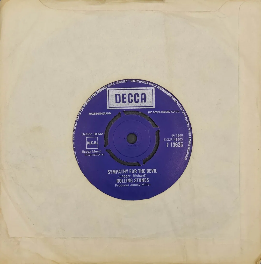 Single Vinyl The Rolling Stones "Honky Tonk Women / Sympathy for the Devil"  – Bild 2