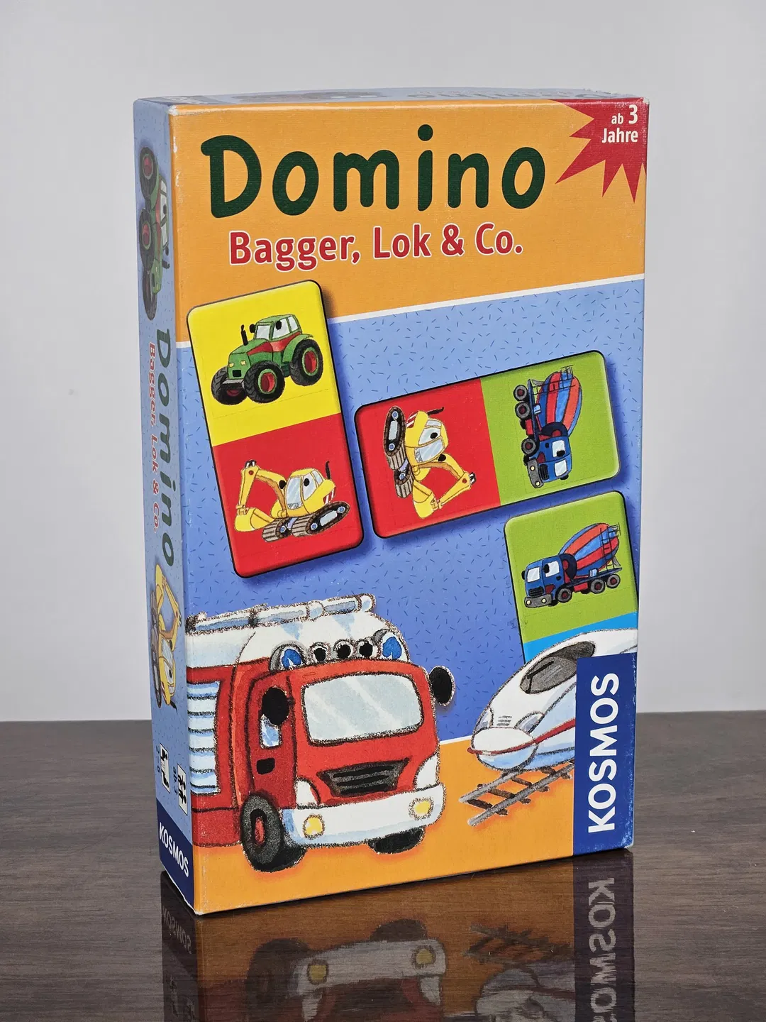 Domino, Bagger, Lok & Co. - Gesellschaftsspiel - KOSMOS  - Bild 1