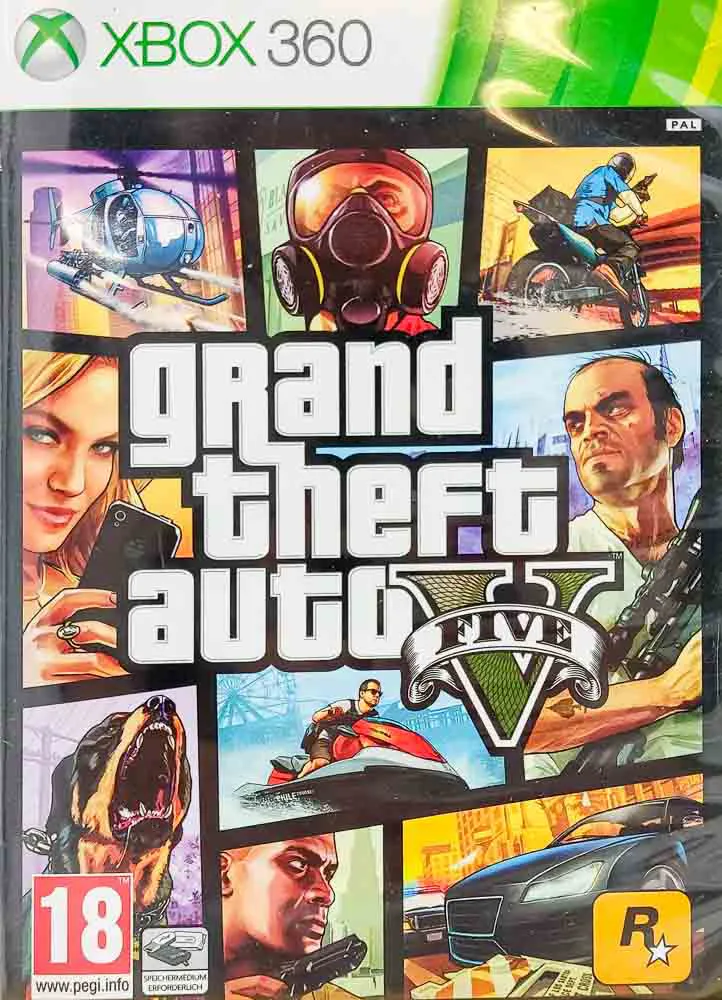 Xbox 360 Grand theft Auto V  - Bild 4