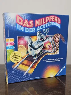 Das Nilpferd in der Achterbahn - Gesellschaftsspiel - Ravensburger  - Bild 1