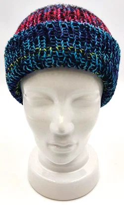 Handgestrickte Wendemütze – Vorschau 4