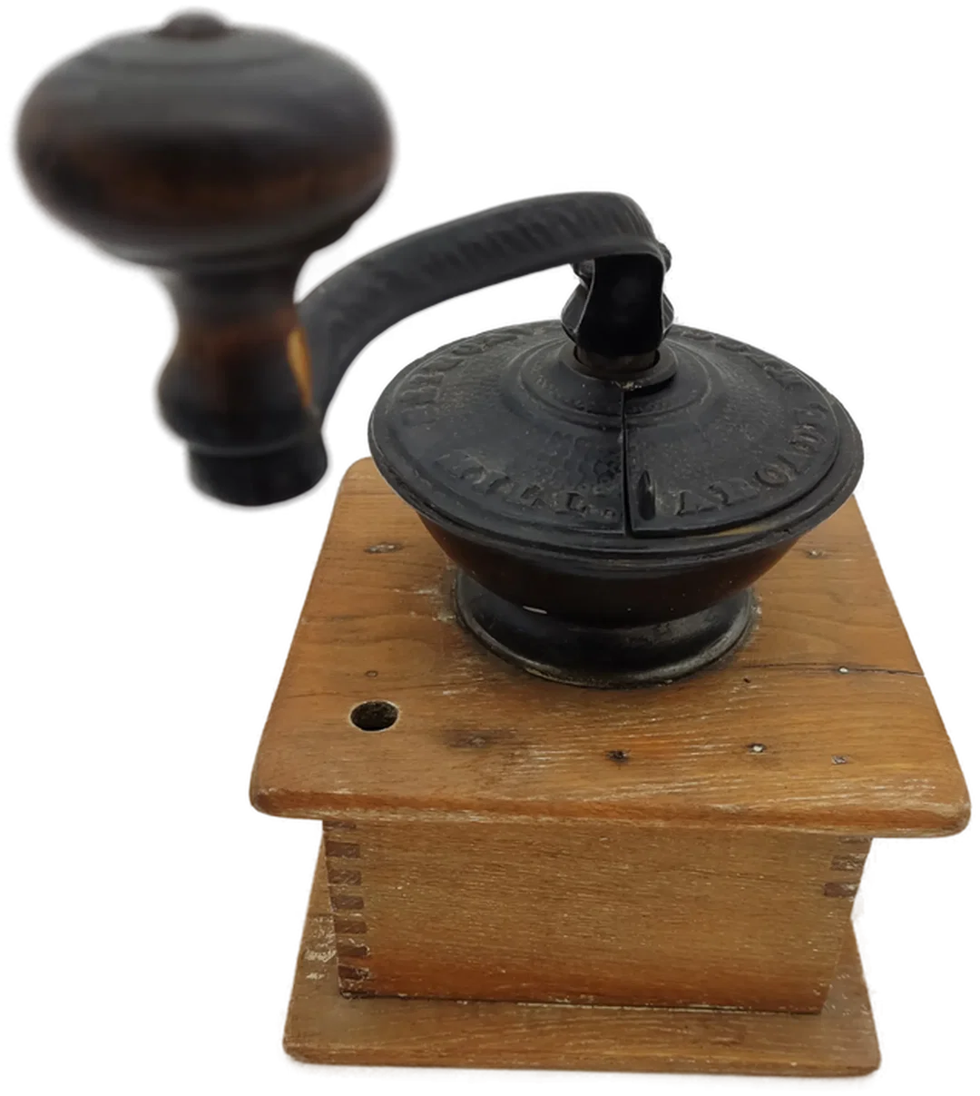 Antike Kaffeemühle Holz | Arcade MFGC Rarität – Bild 5
