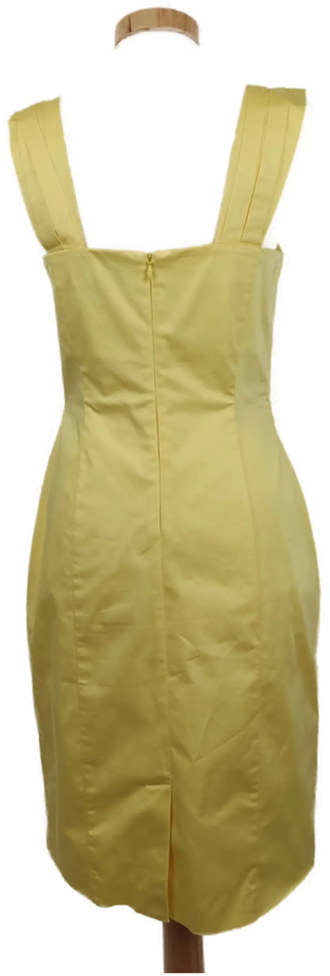 Comma Damen Kleid Gelb Gr. 34 – Bild 2
